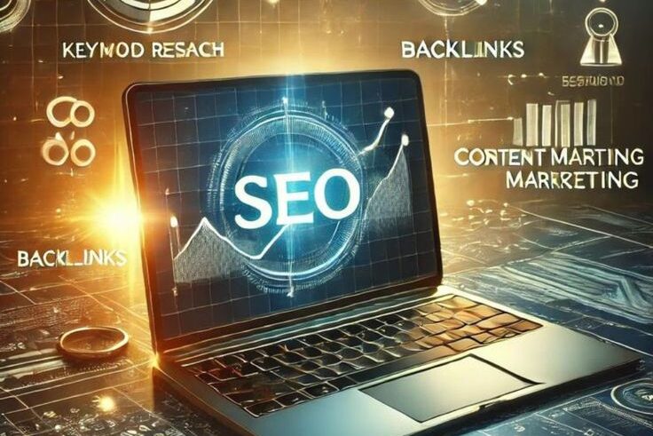 📈 seo strategy & digital marketing visualization